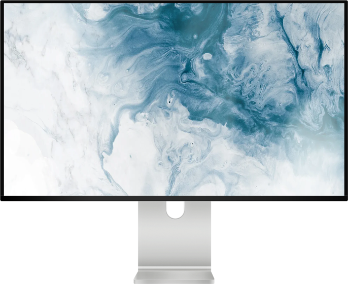 Kuycon Q27-S с перфорацией ( FD5 ), 4К 240 герц, OLED крепление VESA