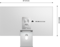 Kuycon P27-L 4K 60 герц VESA 