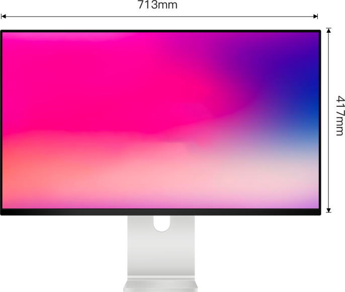 Монитор Kuycon G32-X 6K 32' 60Hz Без Перфорации VESA