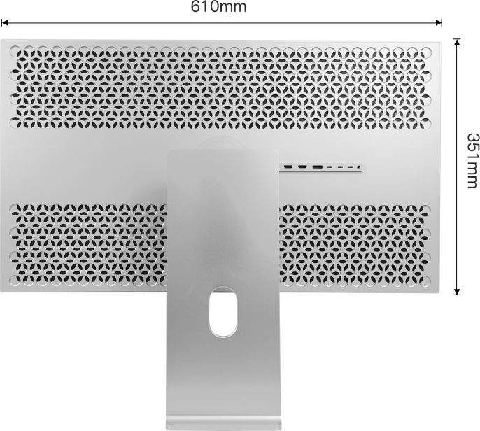 Kuycon Q27-S с перфорацией ( FD5 ), 4К 240 герц, OLED крепление VESA